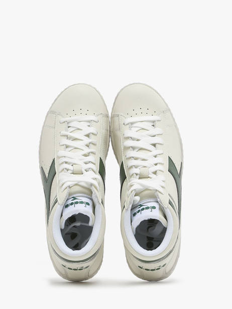 Sneakers In Leather Diadora Green unisex 178300 other view 3