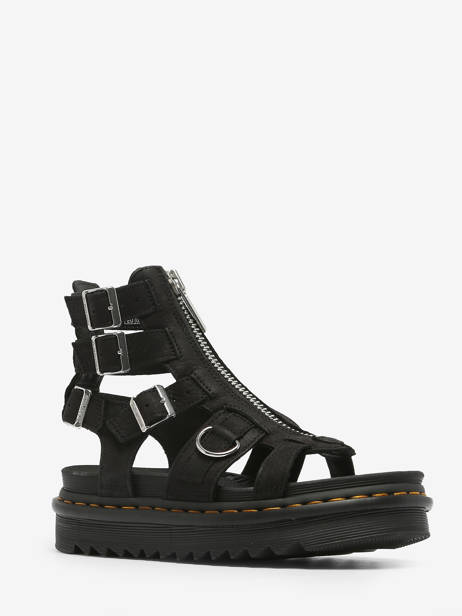 Sandals In Leather Dr martens Black women 31542057 other view 3