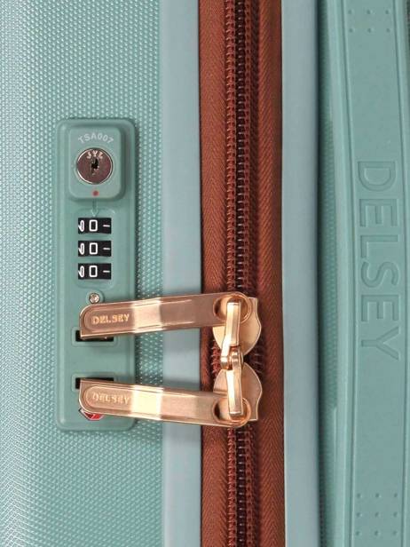 Cabin Luggage Delsey Green freestyle 3859803 other view 1