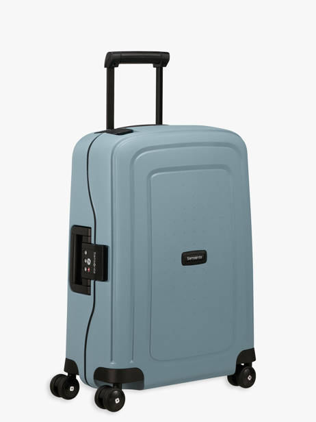 Cabin Luggage Samsonite Blue s'cure 10U003 other view 1