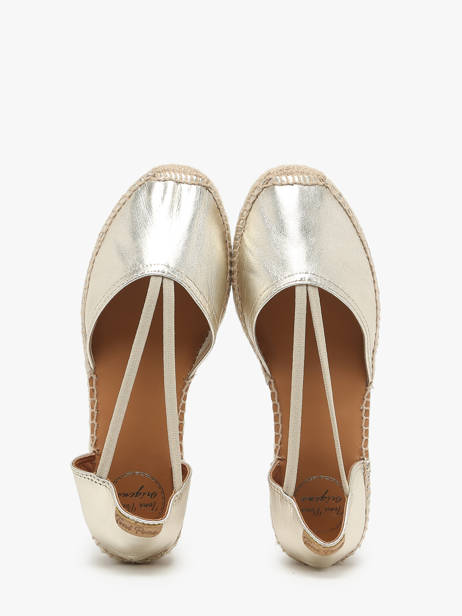 Espadrilles In Leather Toni pons Gold women P other view 2