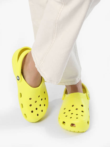 Slippers Classic Bone Crocs Yellow unisex 10001 other view 2