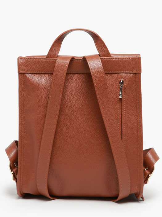 Longchamp Le foulonné Backpack Brown