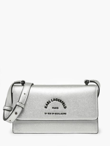 Sac Porté épaule Rsg Karl lagerfeld Argent rsg 240W3109