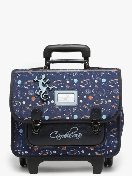 Wheeled Backpack Rétro Cameleon Blue retro CR35