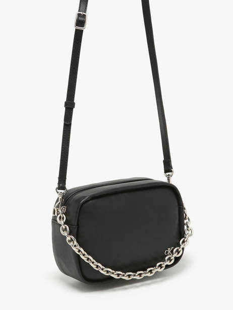 Sac Bandoulière Monochain Polyester Recyclé Calvin klein jeans Noir monochain K611949 vue secondaire 2