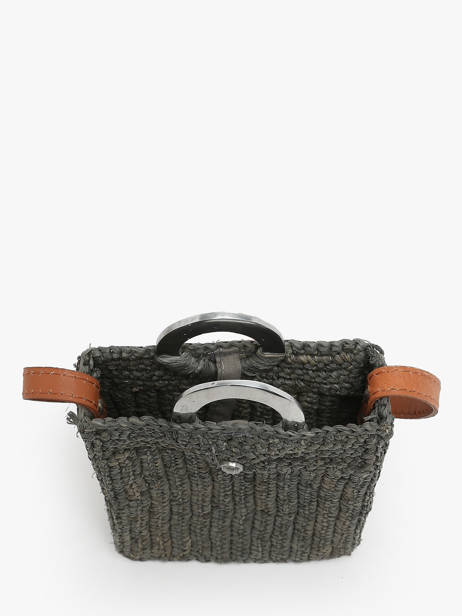 Crossbody Bag L'atelier Du Crochet Le voyage en panier Gray l'atelier du crochet AM776 other view 3