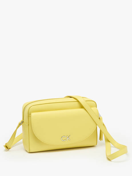 Shoulder Bag Ck Daily Calvin klein jeans Yellow ck daily K611914 other view 2