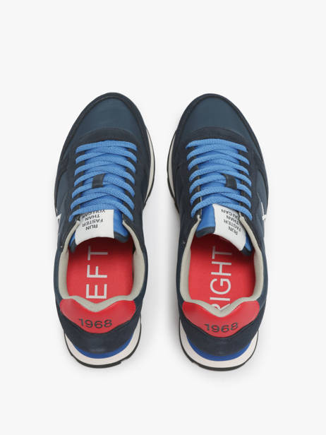 Sneakers Sun68 Blue men BZ34101 other view 3