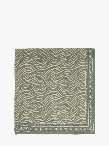 Foulard Bindi atelier Green zebra Z