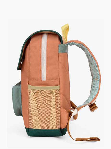 Backpack Hello hossy Brown cool kids 5 other view 2