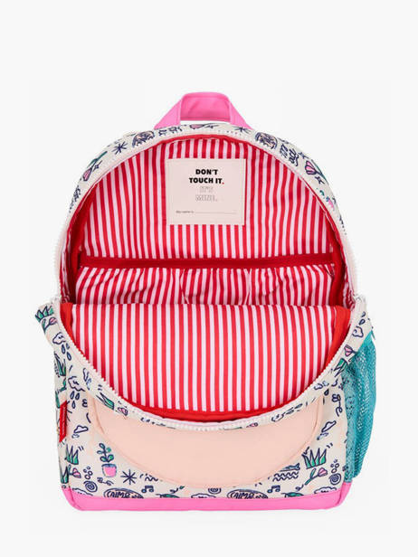 Backpack Hello hossy Multicolor cool kids 5 other view 3