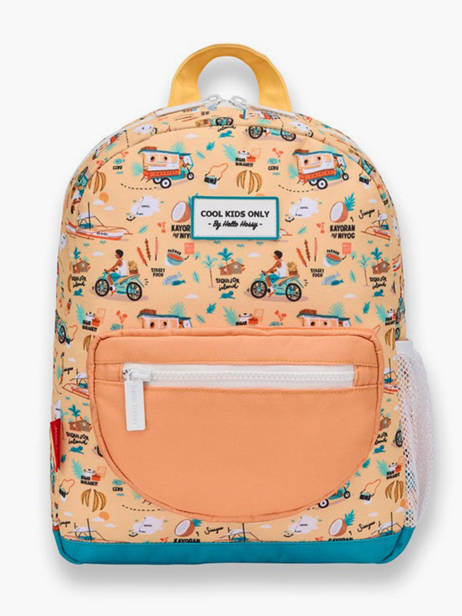 Backpack Hello hossy Orange cool kids P6