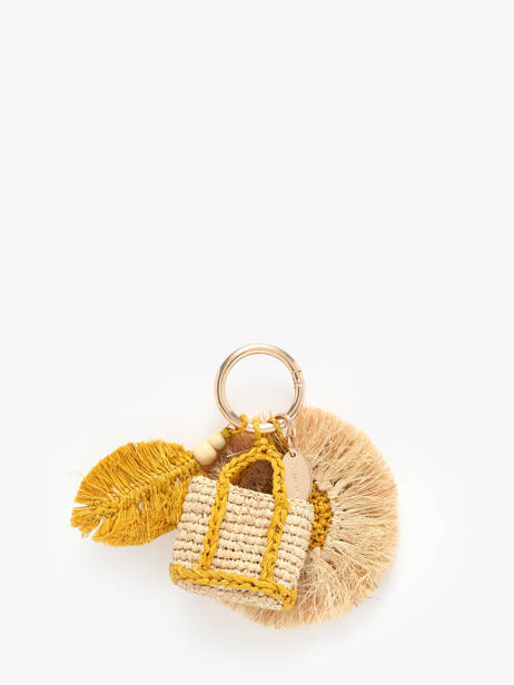 Raffia Soleil Keychain Vanessa bruno Multicolor charms 81V42969