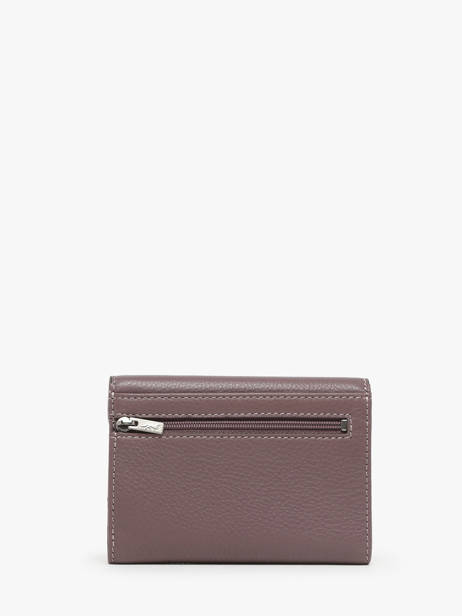 Wallet Leather Yves renard Violet enveloppe 29223 other view 2