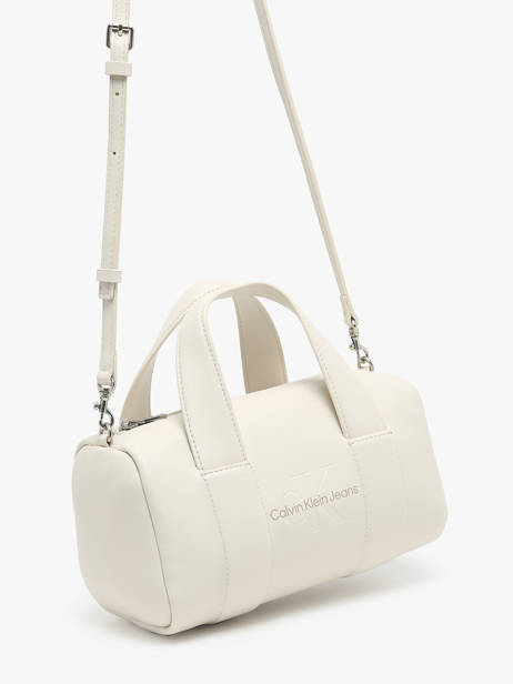 Sac Bandoulière Sculpted Calvin klein jeans Beige sculpted K612378 vue secondaire 2