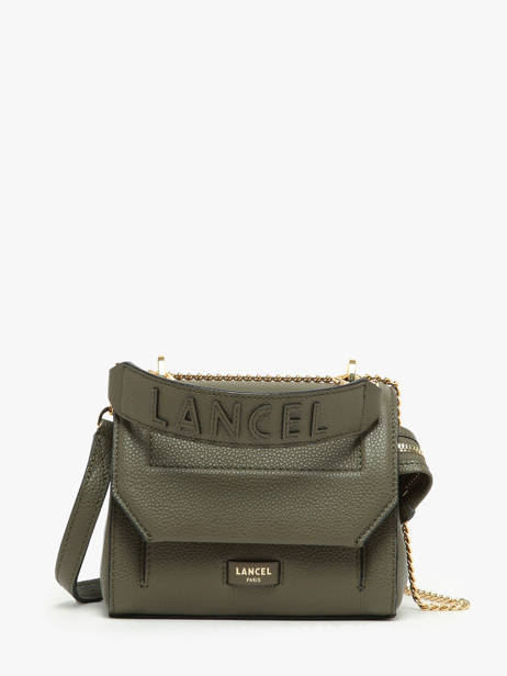 Top Handle S Ninon Leather Lancel Green ninon A09221