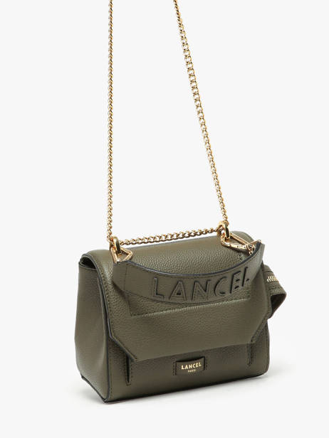 Top Handle S Ninon Leather Lancel Green ninon A09221 other view 2