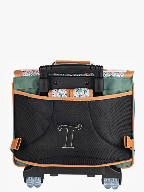 2-compartment Wheeled Satchel Tann's Multicolor les fantaisies f 42267 other view 5