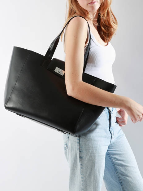 Sac Porté épaule Ck Push Polyester Recyclé Calvin klein jeans Noir ck push K612148 vue secondaire 1