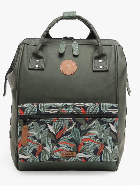 Customisable Backpack Adventurer Medium Cabaia Green adventurer BAGS