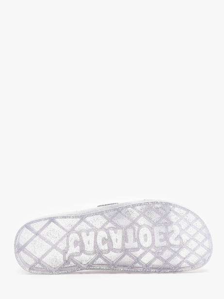 Flip Flops Anjo Glitter Cacatoes Gray women ANJOGLIT other view 4