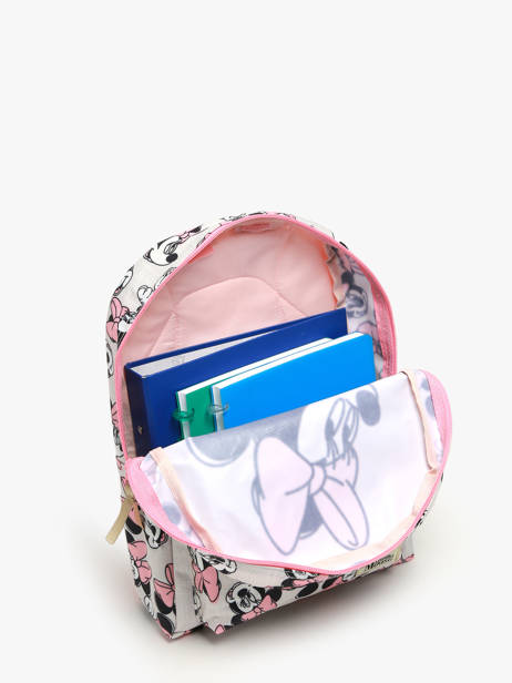 Mini Backpack Mickey and minnie mouse Beige good times only 3902 other view 3