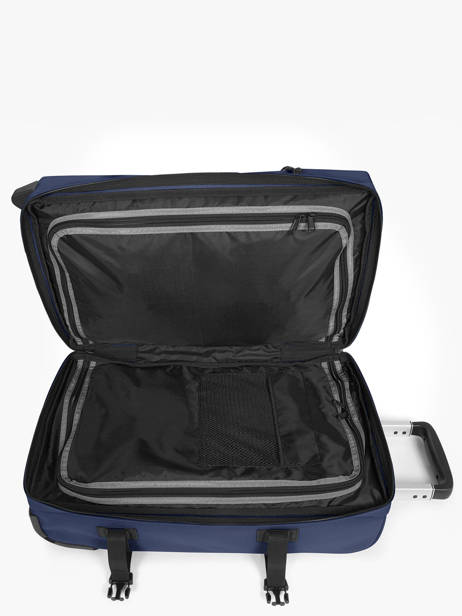 Valise Cabine Eastpak Bleu authentic luggage EK0A5BA7 vue secondaire 3