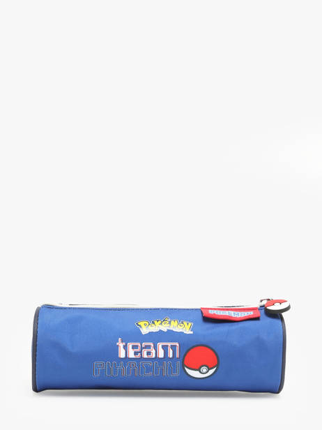 1 Compartment Pouch Pokemon Blue energie electrique 23KK207P other view 2