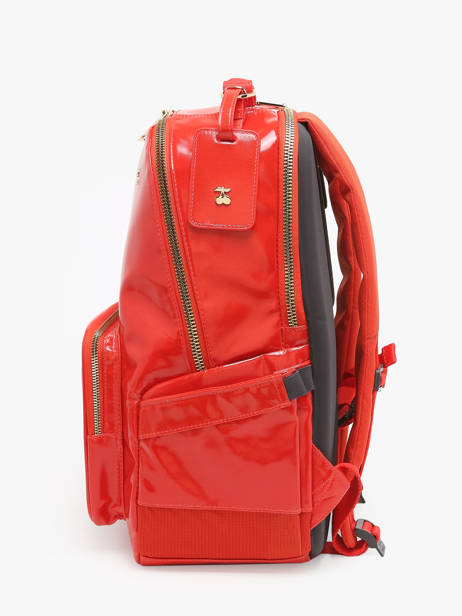 Sac à Dos Bobby 1 Compartiment Jeune premier Rouge daydream girls G vue secondaire 2