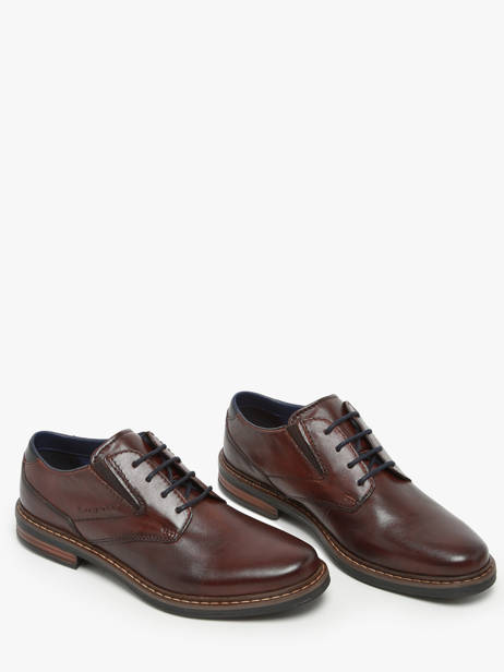 Chaussures Derbies En Cuir Bugatti Marron men 311AOC01 vue secondaire 1