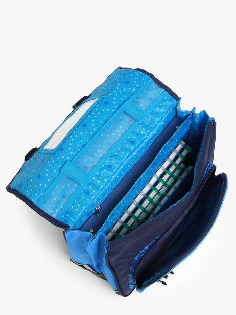 2-compartment  Backpack Snowball Blue foot 46138 other view 3