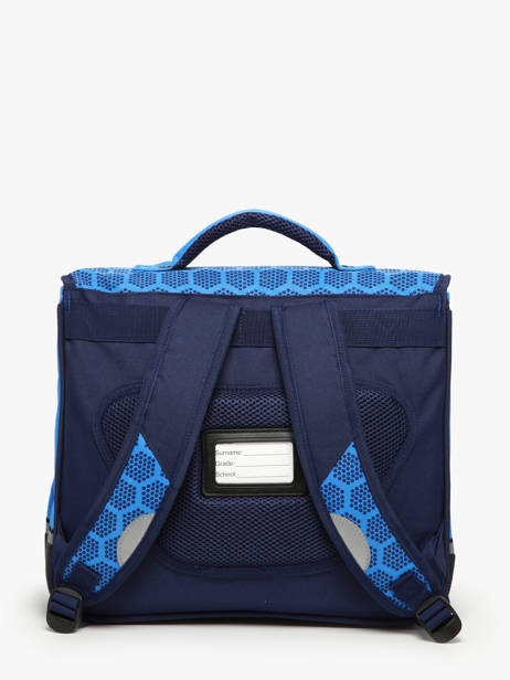 2-compartment  Backpack Snowball Blue foot 46138 other view 4