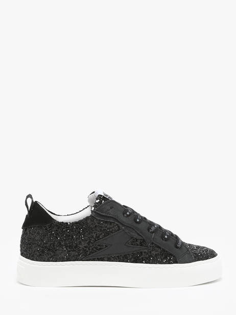 Sneakers Viken En Cuir Semerdjian Noir women VIKEN707