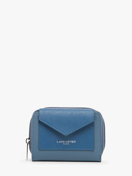 Wallet Maya Leather Lancaster Blue maya 3