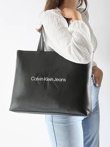 Shopping Bag Sculpted Calvin klein jeans Black sculpted K612222 other view 1