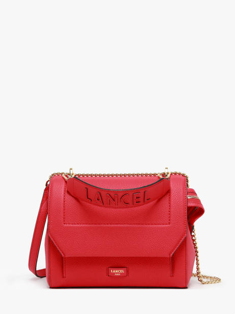 Top Handle M Ninon Leather Lancel Red ninon A09222