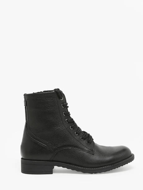 Bottines En Cuir Tamaris Noir women 41