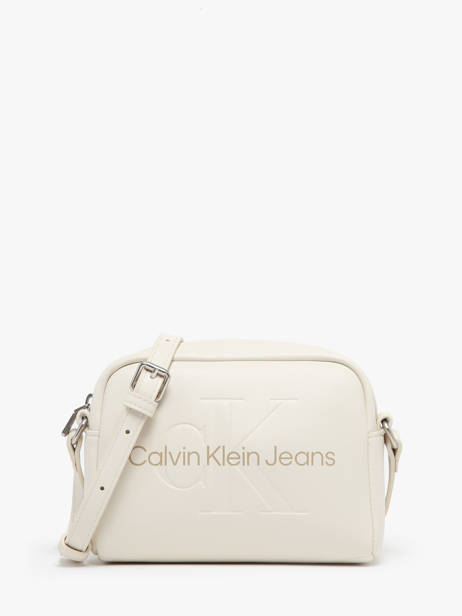 Sac Bandoulière Sculpted Calvin klein jeans Beige sculpted K612220