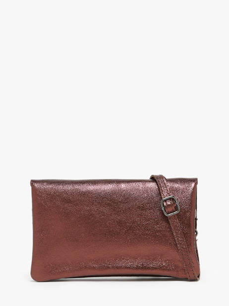 Sac Bandoulière Nine Cuir Milano Marron nine NI23067 vue secondaire 4