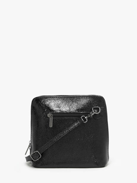 Sac Bandoulière Nine Cuir Milano Noir nine NI23117N vue secondaire 4