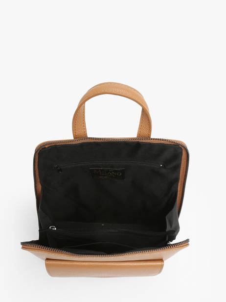 Shoulder Strap Backpack Milano Brown caviar CA240615 other view 3
