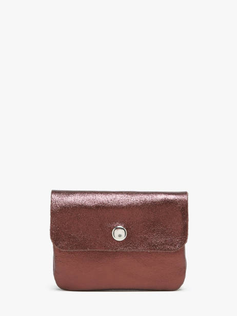 Leather Nine Coin Purse Milano Brown nine NI22042N