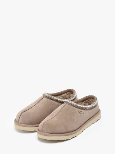 Slippers In Leather Ugg Beige men 5950 other view 1