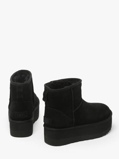 Boots In Leather Ugg Black men 1134991 other view 3