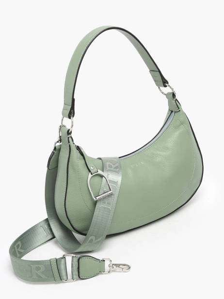 Medium Leather Altesse Shoulder Bag Etrier Green altesse EALT017M other view 2