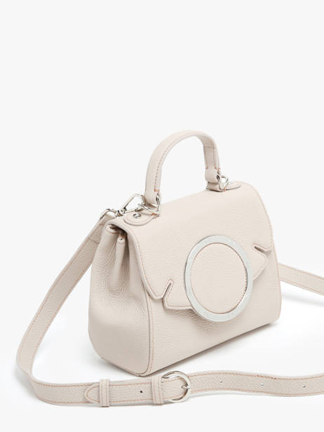 Sac Porté Main Yumi Cuir Nathan baume Beige ginkgo 4 vue secondaire 2