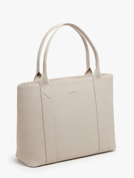 Shopping Bag Mondrian Leather Nathan baume Beige mondrian 5 other view 2