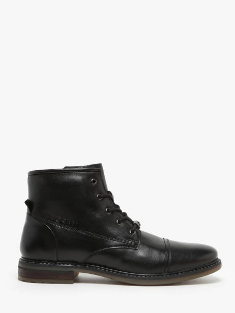 Bottines En Cuir Bugatti Noir men 33178239