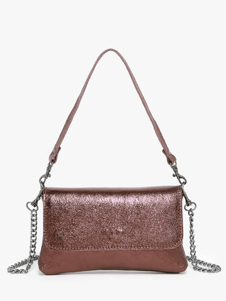 Shoulder Bag Nine Leather Milano Brown nine NI24063